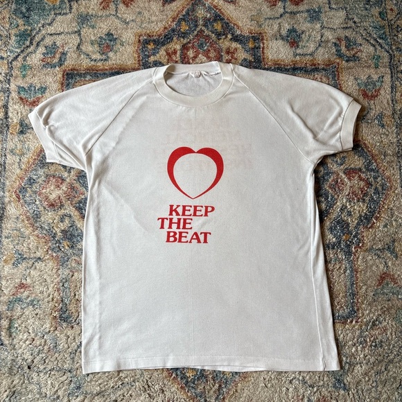 Vintage Other - Vintage 80s Keep The Beat Medical Institute T-shirt Small
